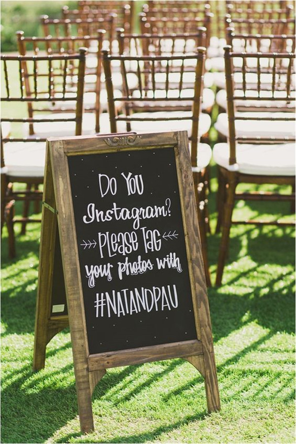 do you instagram wedding hashtag ideas