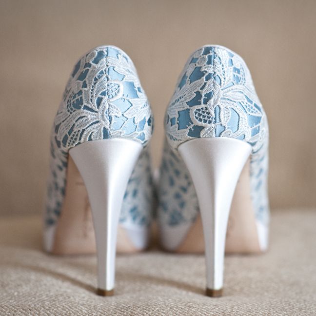 wedding shoes dusty blue