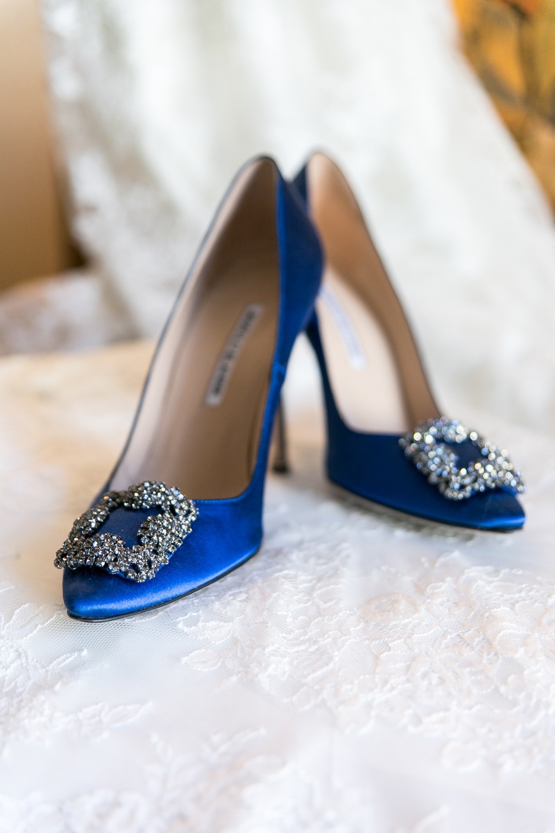 18 Classic Blue Wedding Shoes for Stylish Brides! | WeddingInclude ...